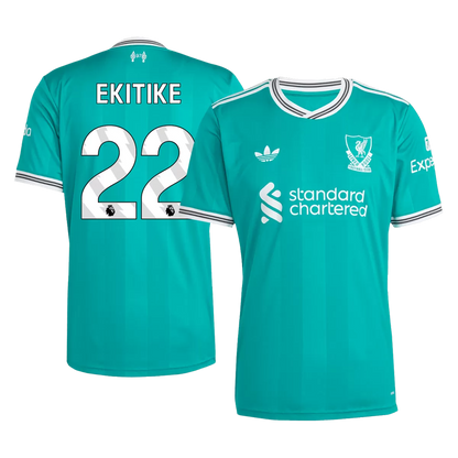 EKITIKE #22 Liverpool Third Away Soccer Jersey 2025/26