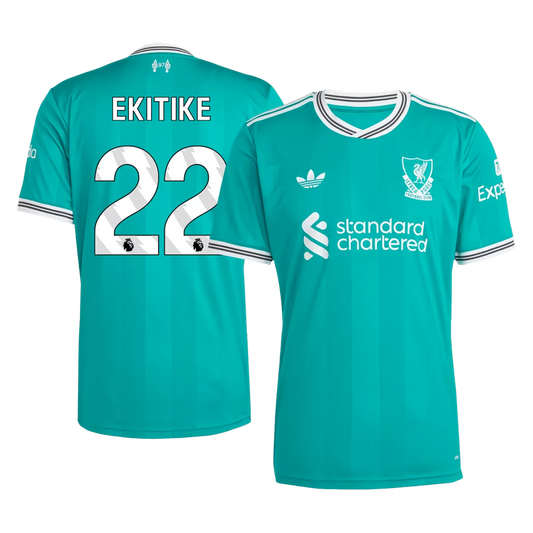 EKITIKE #22 Liverpool Third Away Soccer Jersey 2025/26