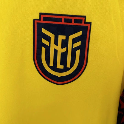 Camiseta de fútbol de la selección ecuatoriana Caicedo #23 Mundial 2026