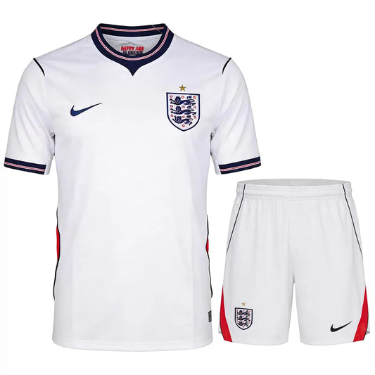 England 2026 World Cup Home Soccer Kit - Jersey + Shorts