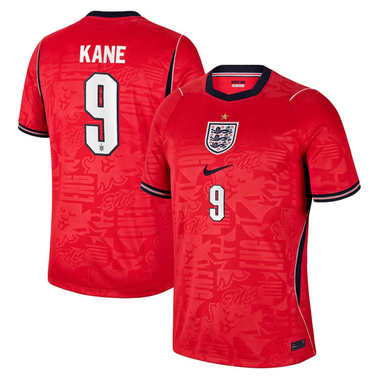 Maillot de foot extérieur Kane #9 Angleterre Coupe du Monde 2026