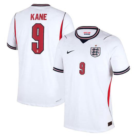 Maillot de foot domicile Kane #9 Angleterre Coupe du Monde 2026 version joueur