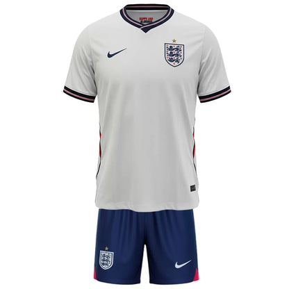 Conjunto de camiseta y pantalón corto de la selección inglesa para niños - Mundial 2026