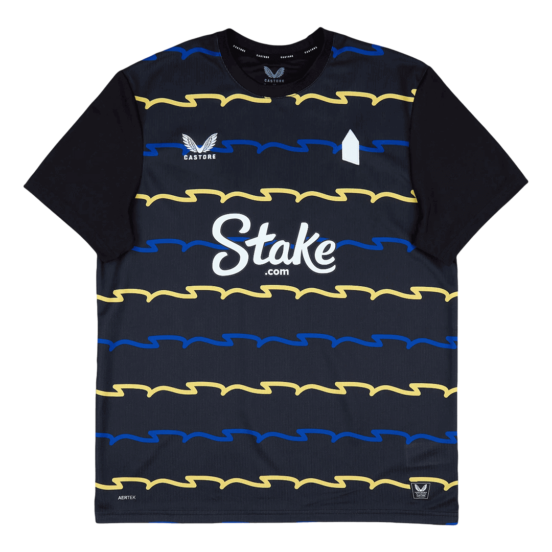 Camiseta de visitante del Everton 2025/26