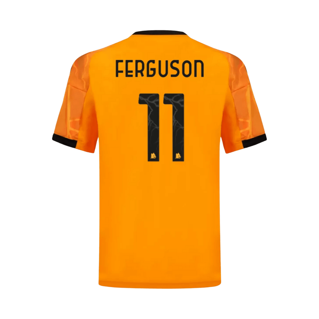 Ferguson #11 Roma Away Soccer Jersey 2025/26