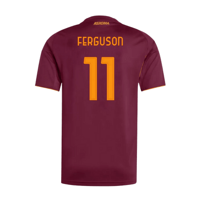 Ferguson #11 Roma Home Soccer Jersey 2025/26