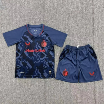 Feyenoord Rotterdam Kid's Third Soccer Kit - Jersey+Shorts 2026/27
