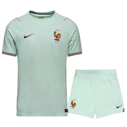 France Away Soccer Kit - Jersey + Shorts 2026 World Cup
