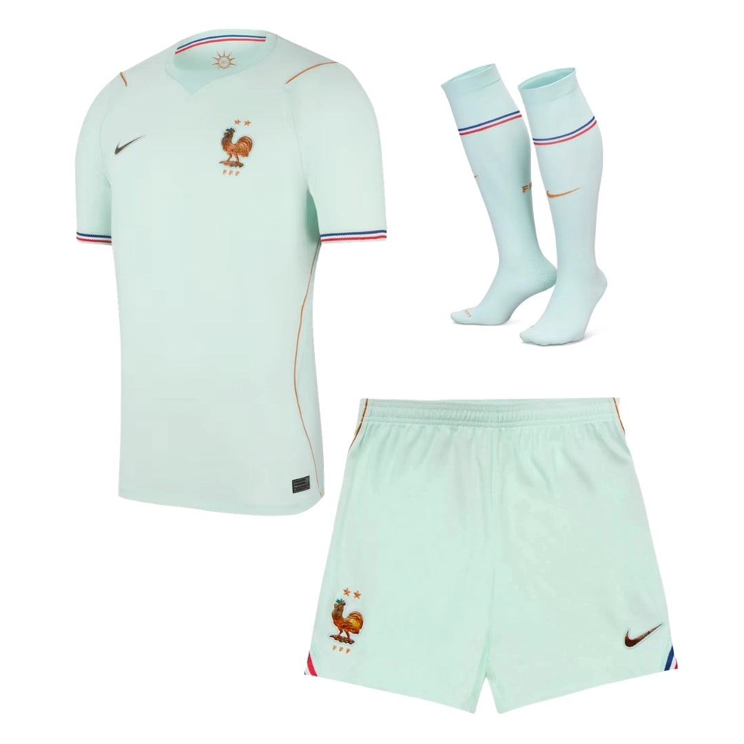 France Away Soccer Full Kit - Jersey + Shorts + Socks 2026