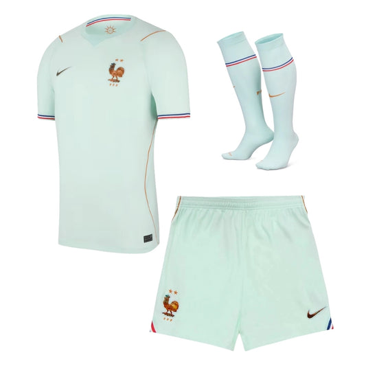 France Away Soccer Full Kit - Jersey + Shorts + Socks 2026