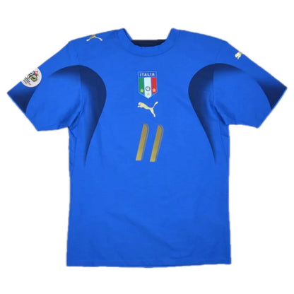 Maillot de football rétro domicile Italie 2006 de Gilardino n° 11