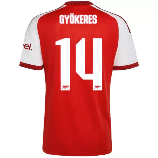 GYÖKERES #14 Arsenal Home Soccer Jersey 2026/27 - UCL