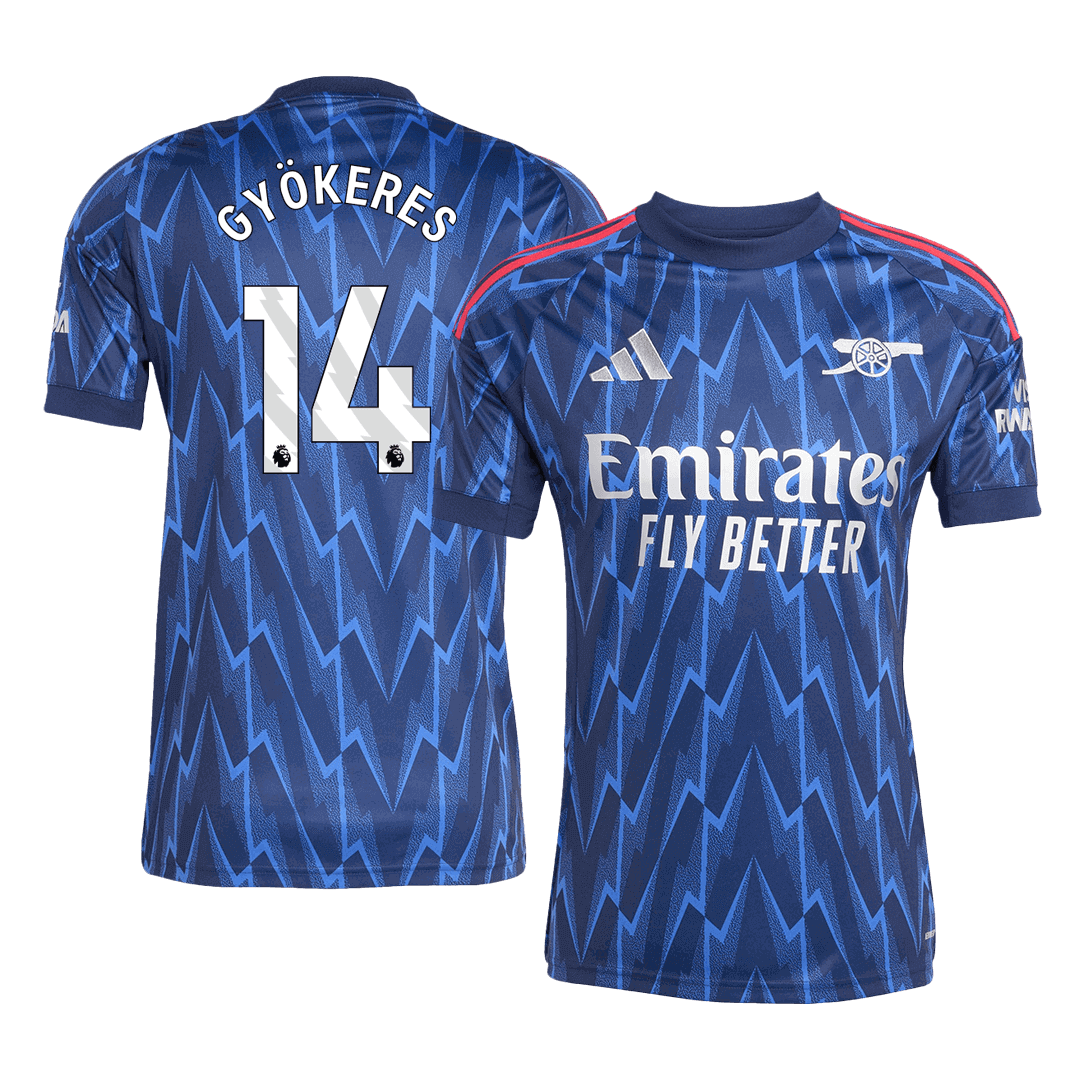 GYÖKERES #14 Maillot de football Arsenal extérieur 2025/26