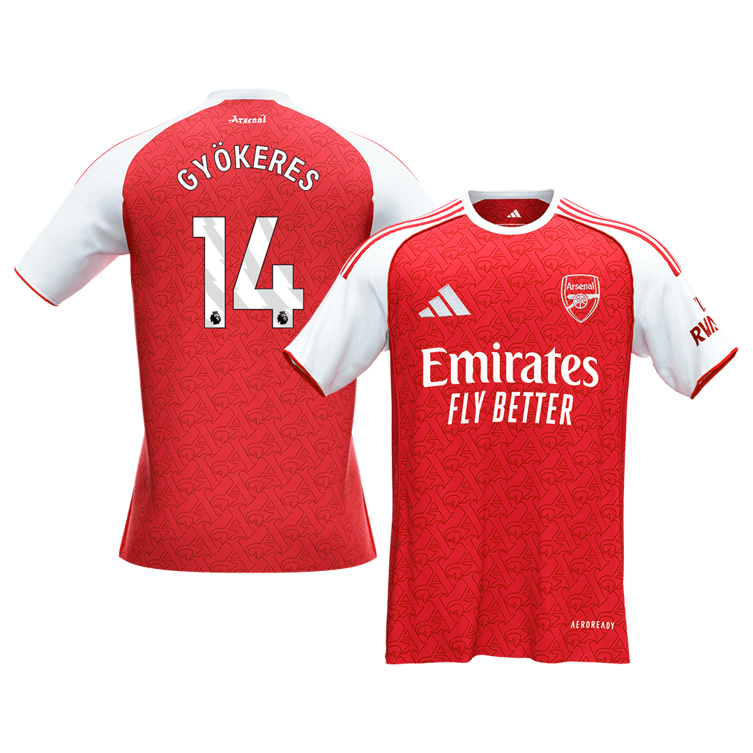 Camiseta de fútbol GYÖKERES #14 Arsenal Primera equipación 2025/26