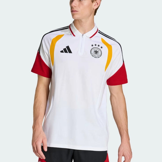 Polo Tiro Allemagne Coupe du Monde 2026 Blanc
