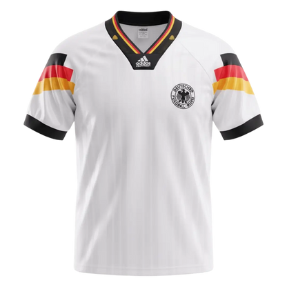 Camiseta retro de fútbol de Alemania para la Eurocopa 1992
