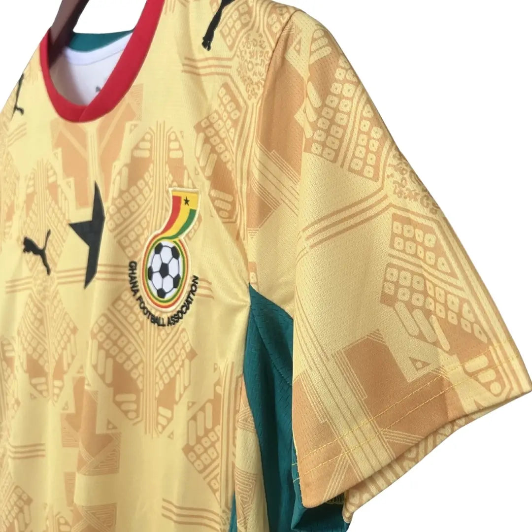 Camiseta de fútbol de visitante de Ghana para el Mundial 2026