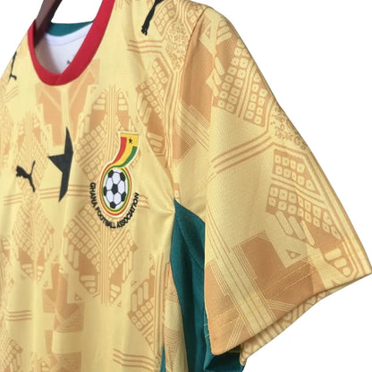 Camiseta de fútbol de visitante de Ghana para el Mundial 2026