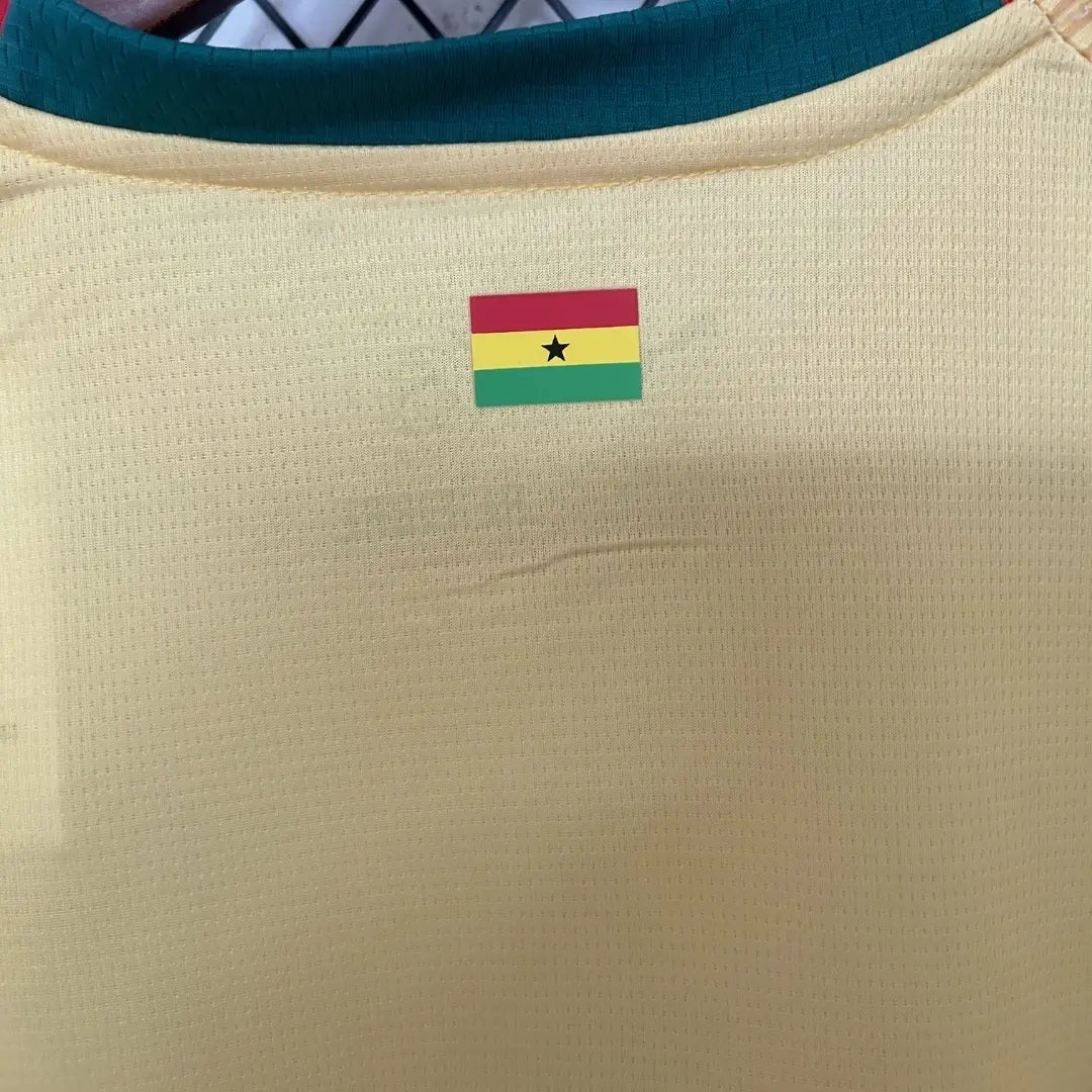 Camiseta de fútbol de visitante de Ghana para el Mundial 2026