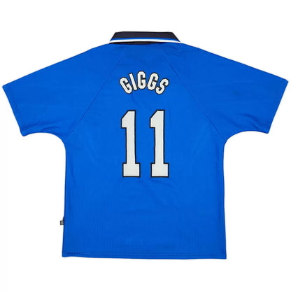 Camiseta retro de visitante del Manchester United 1996/98 de GIGGS #11
