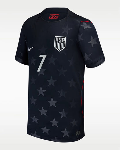 Giovanni Reyna #7 USMNT USA Away Soccer Jersey 2026