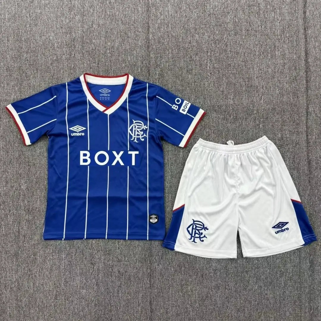 Glasgow Rangers Kid's Home Jersey Kit (Jersey+Shorts) 2026/27