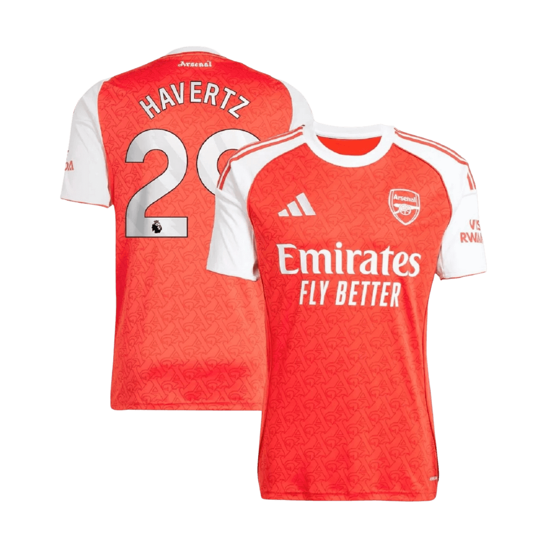 HAVERTZ #29 Arsenal Home Soccer Jersey 2025/26