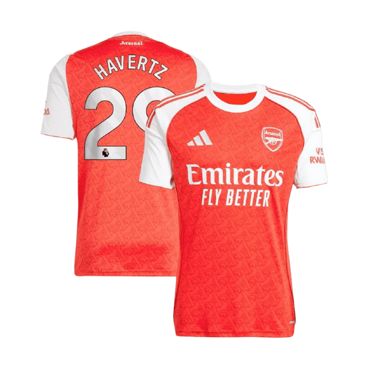 HAVERTZ #29 Arsenal Home Soccer Jersey 2025/26