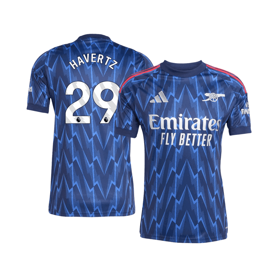 HAVERTZ #29 Arsenal Away Soccer Jersey 2025/26