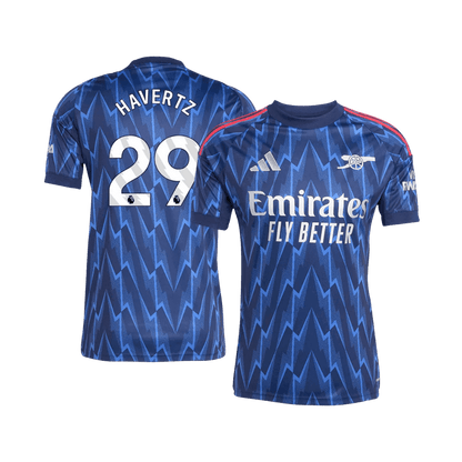 HAVERTZ #29 Arsenal Away Soccer Jersey 2025/26