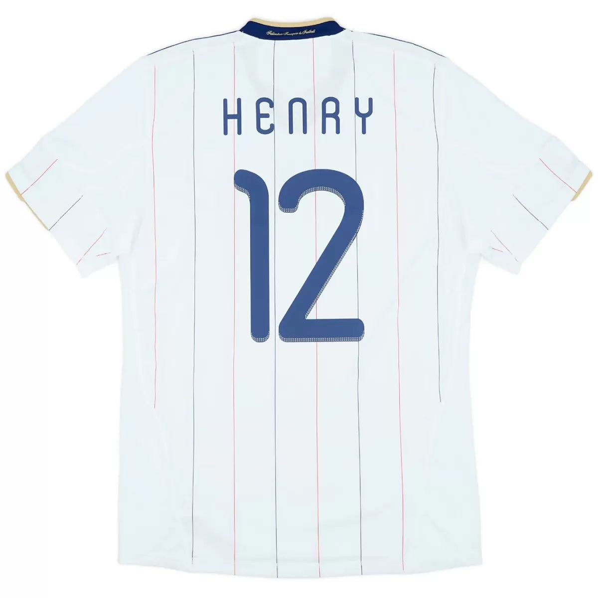 HENRY #12 France 2010 Away Retro Football Jersey
