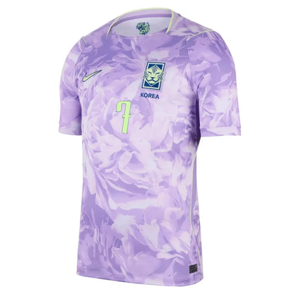 HEUNGMIN #7 South Korea 2026 World Cup Away Soccer Jersey