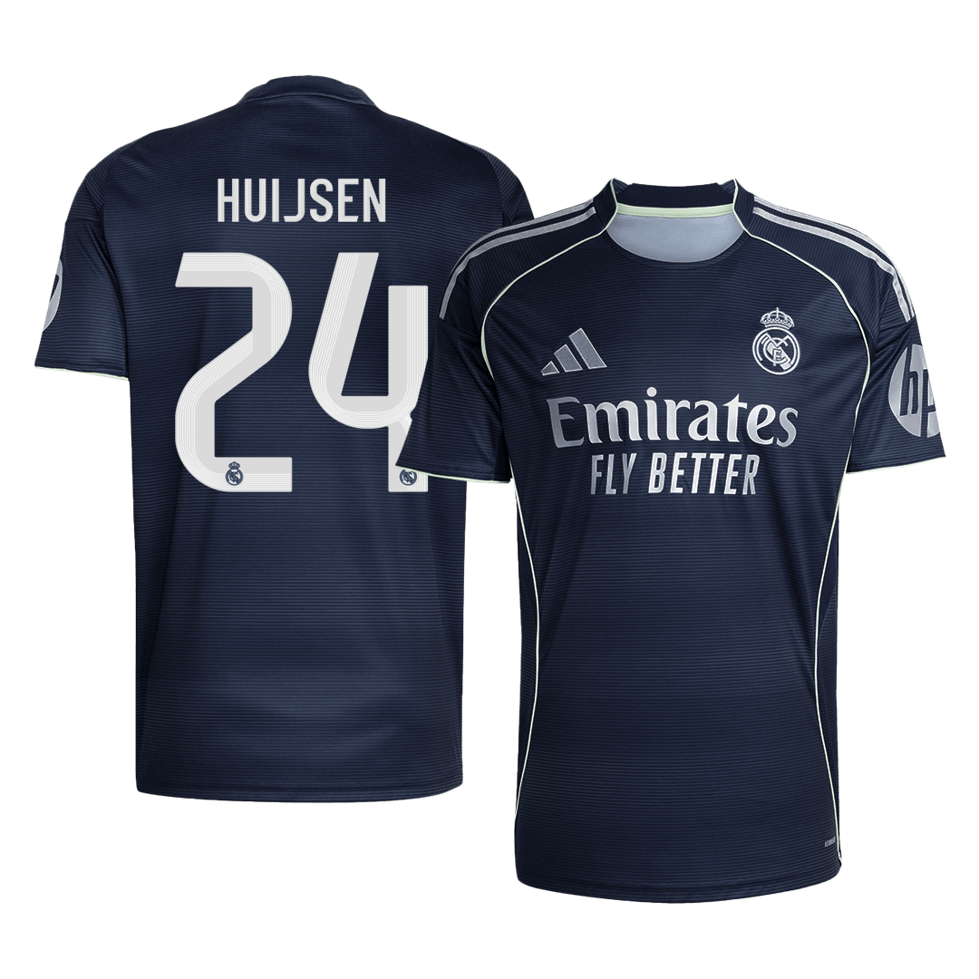 Camiseta de fútbol HUIJSEN #24 Real Madrid 2ª equipación 2025/26