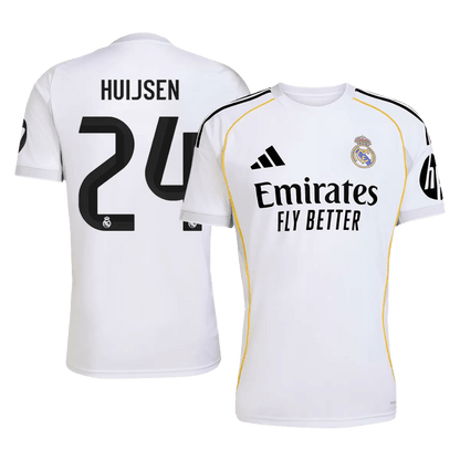 Camiseta de fútbol HUIJSEN #24 Primera equipación Real Madrid 2025/26
