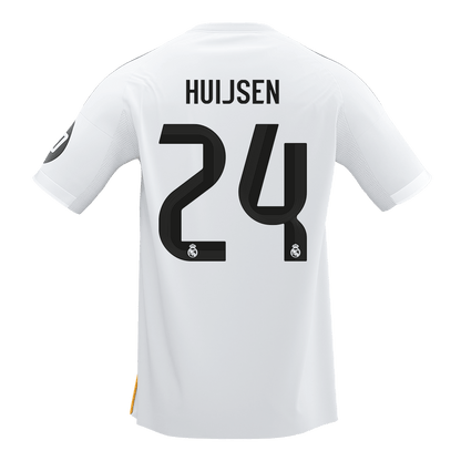 Camiseta de fútbol HUIJSEN #24 Primera equipación Real Madrid 2025/26