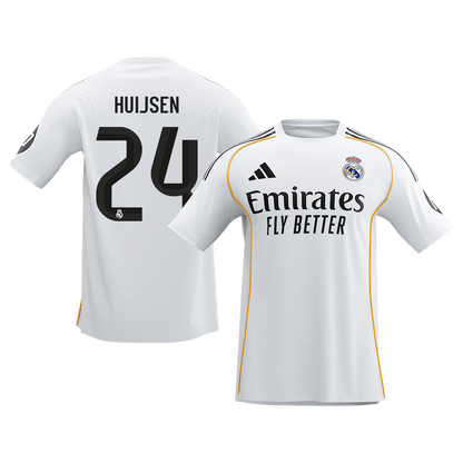 Camiseta de fútbol HUIJSEN #24 Primera equipación Real Madrid 2025/26