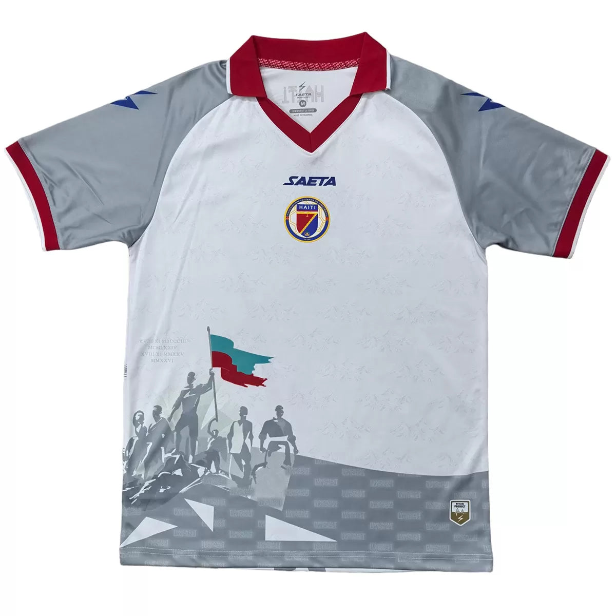 Camiseta de fútbol de visitante de Haití Mundial 2026