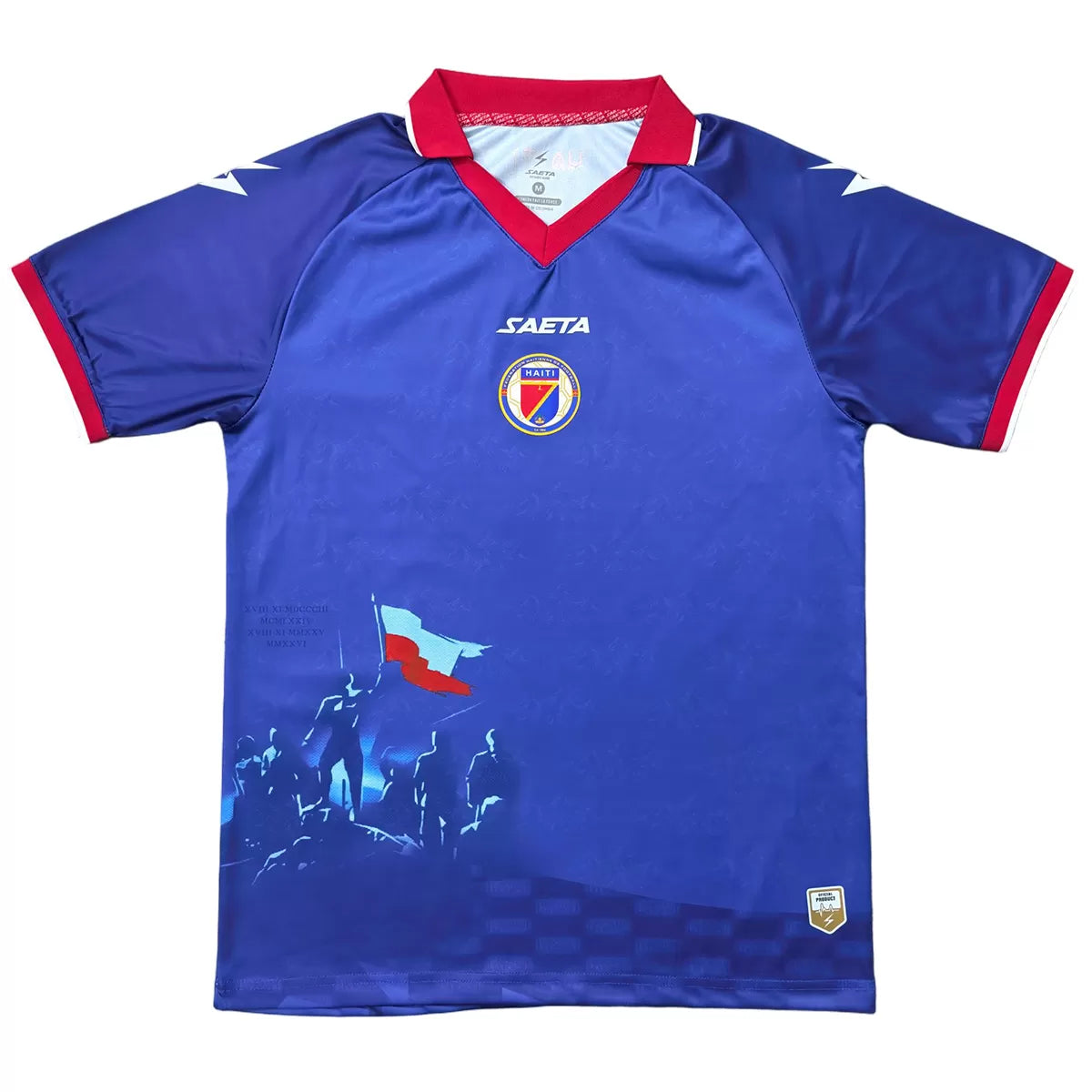 Camiseta de fútbol local de Haití Mundial 2026