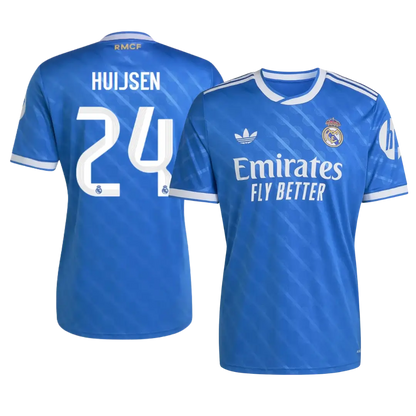 HUIJSEN #24 Real Madrid Third Away Soccer Jersey 2025/26