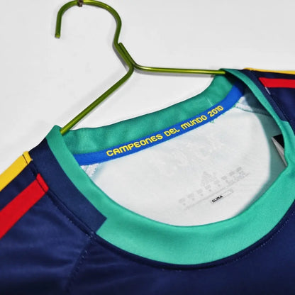 IKER #1 Spain 2010 Goalkeeper Retro Football Jersey