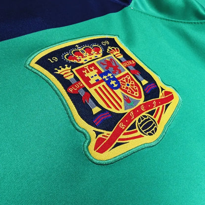IKER #1 Spain 2010 Goalkeeper Retro Football Jersey