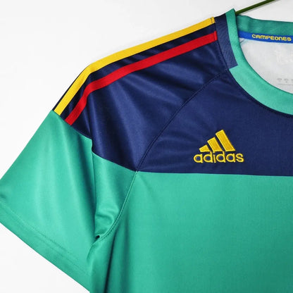 IKER #1 Spain 2010 Goalkeeper Retro Football Jersey