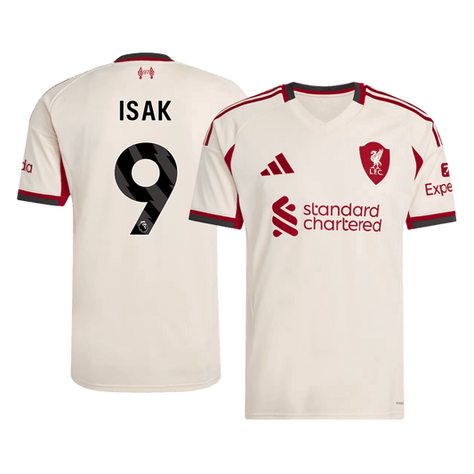ISAK #9 Liverpool Away Soccer Jersey 2025/26