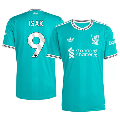 ISAK #9 Liverpool Third Away Soccer Jersey 2025/26