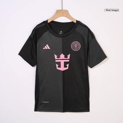 Inter Miami CF Kid's Away Soccer Kit 2025 - Jersey+Shorts