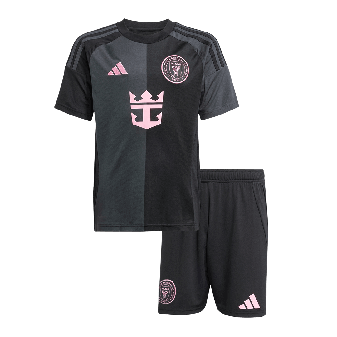 Inter Miami CF Kid's Away Soccer Kit 2025 - Jersey+Shorts