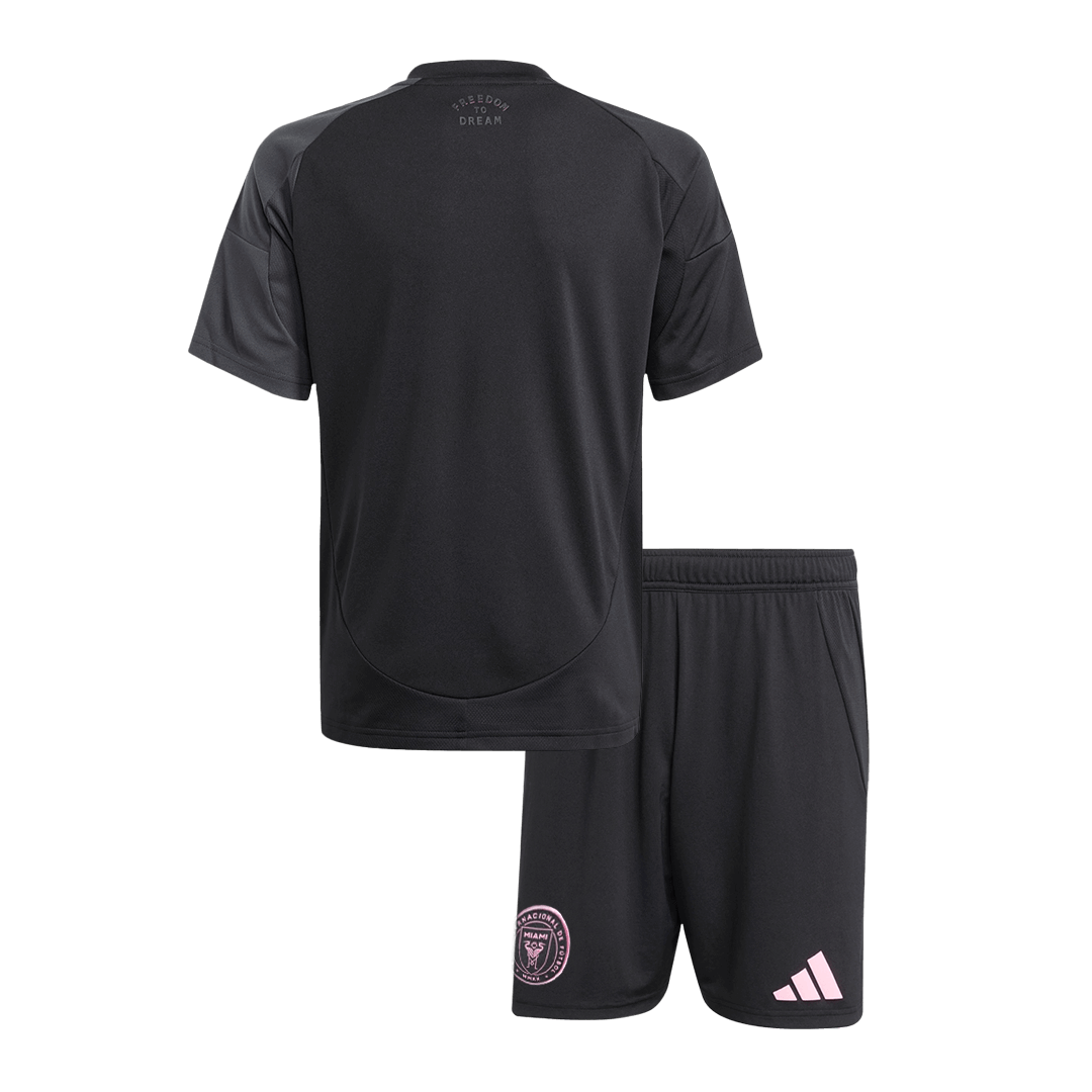 Inter Miami CF Kid's Away Soccer Kit 2025 - Jersey+Shorts