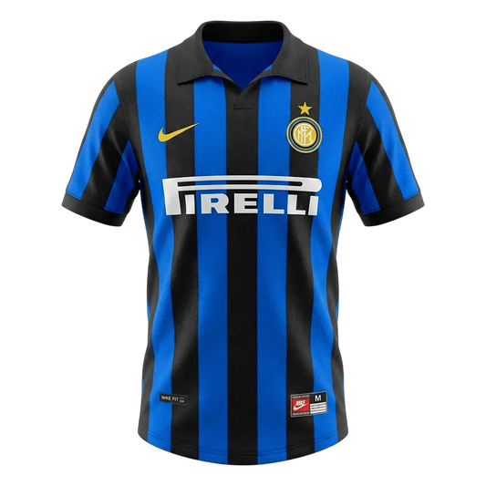 Maillot de football rétro domicile Inter Milan 1998/99