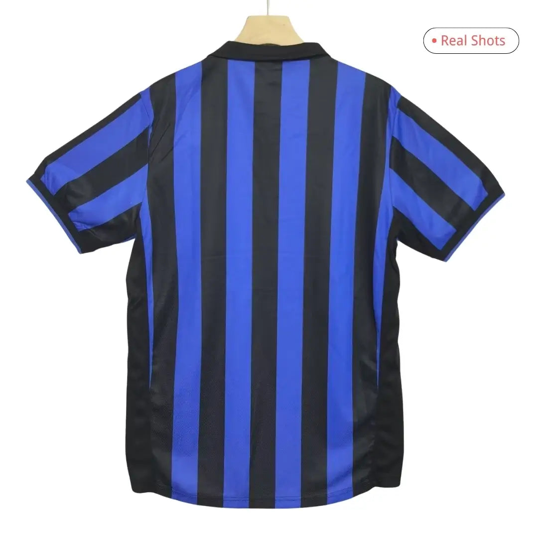 Maillot de football rétro domicile Inter Milan 1998/99