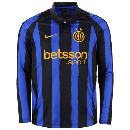 Inter Milan Home Long Sleeve Soccer Jersey 2026/27
